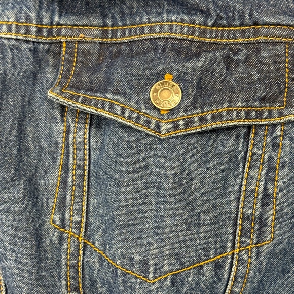 Baccini Dark Blue Denim Jacket - Picture 12 of 15